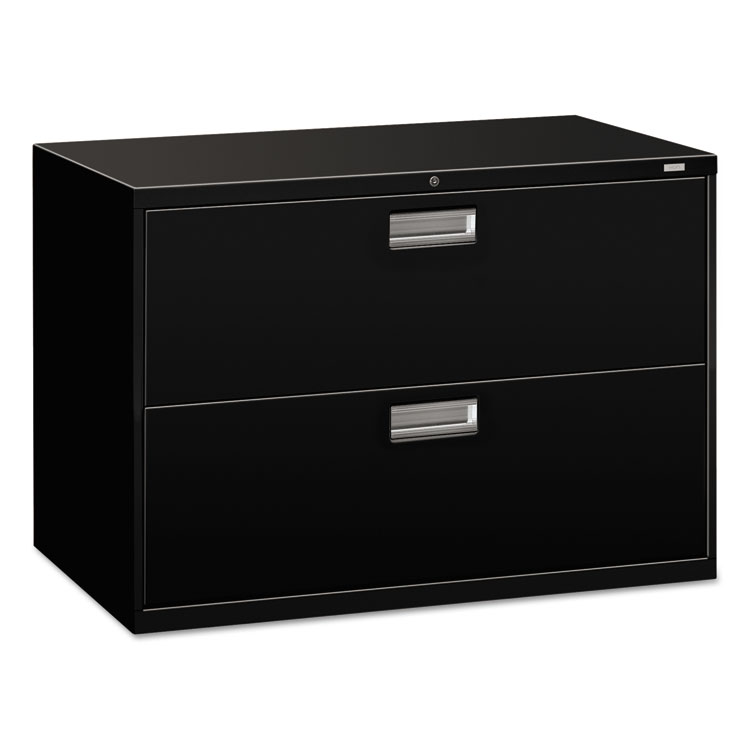 Picture of 600 Series Two-Drawer Lateral File, 42w x 19-1/4d, Black