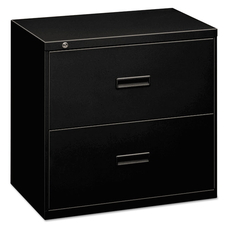 Picture of 400 Series Two-Drawer Lateral File, 30w x 19-1/4d x 28-3/8, Black