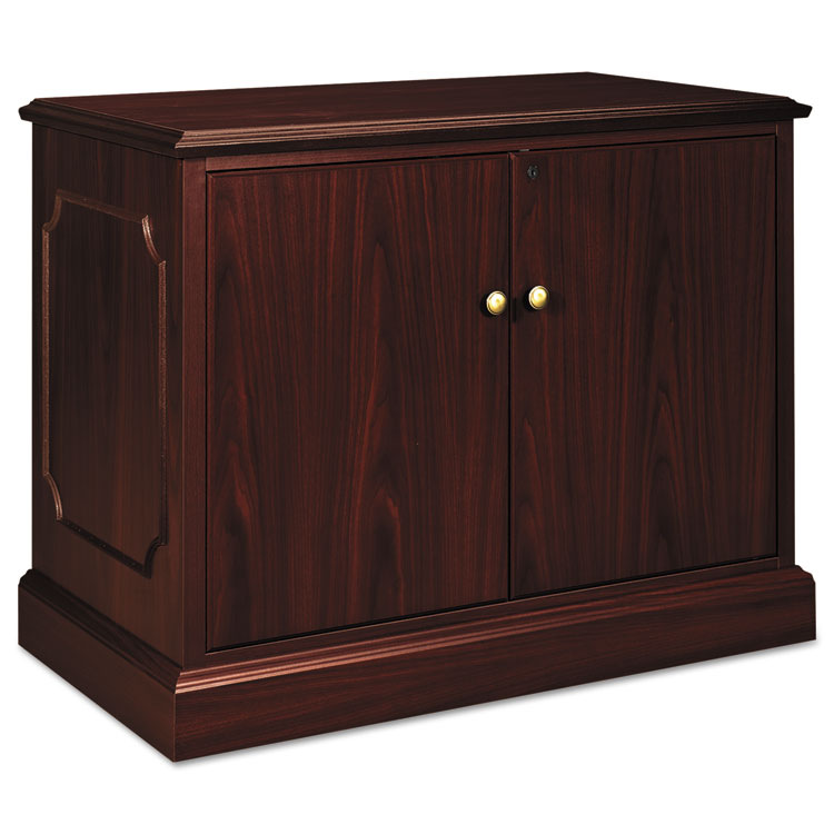 Picture of 94000 Series Storage Cabinet, 37-1/2w x 20-1/2d x 29-1/2h, Mahogany