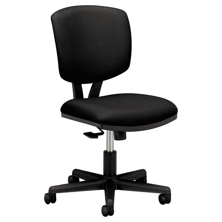 Picture of Volt Series Task Chair with Synchro-Tilt, Black Fabric