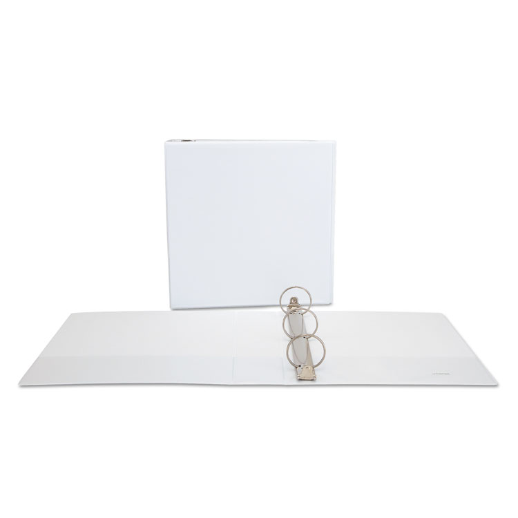 Picture of Economy Round Ring View Binder, 2" Capacity, White