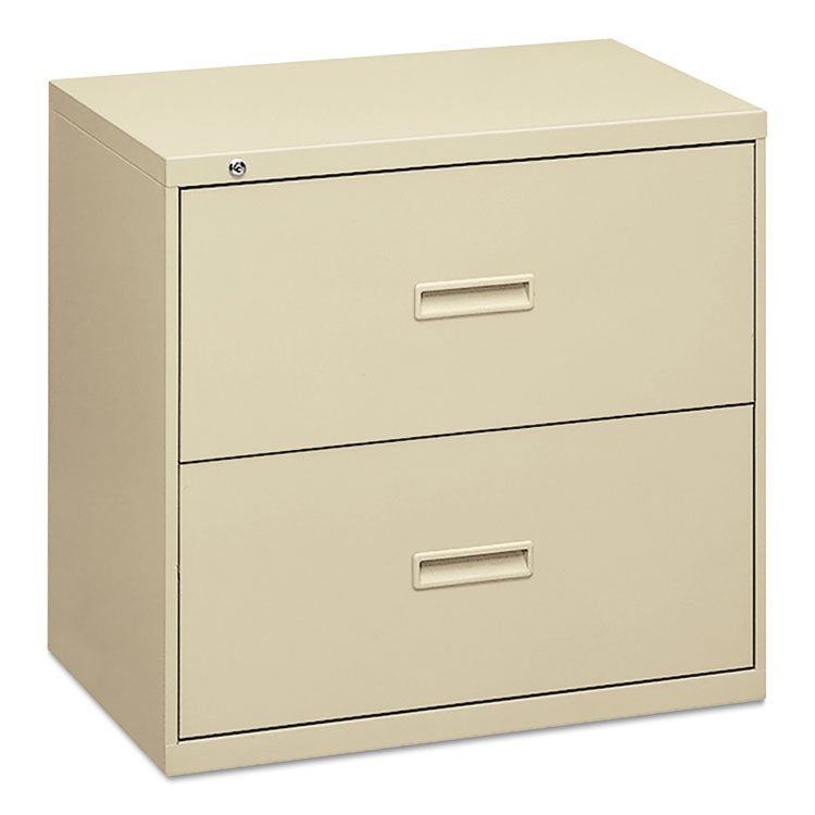 Picture of 400 Series Two-Drawer Lateral File, 30w x 19-1/4d x 28-3/8h, Putty