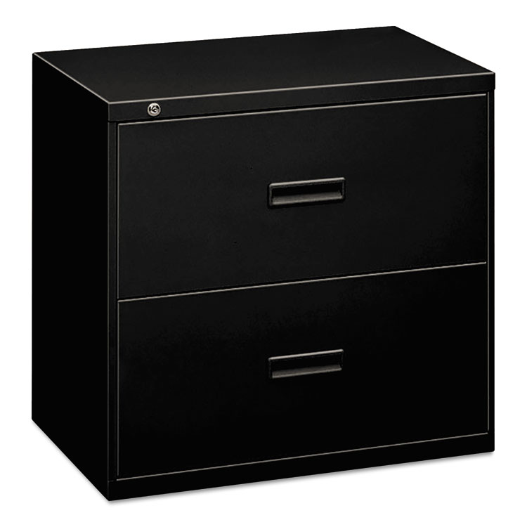 Picture of 400 Series Two-Drawer Lateral File, 36w x 19-1/4d x 28-3/8h, Black