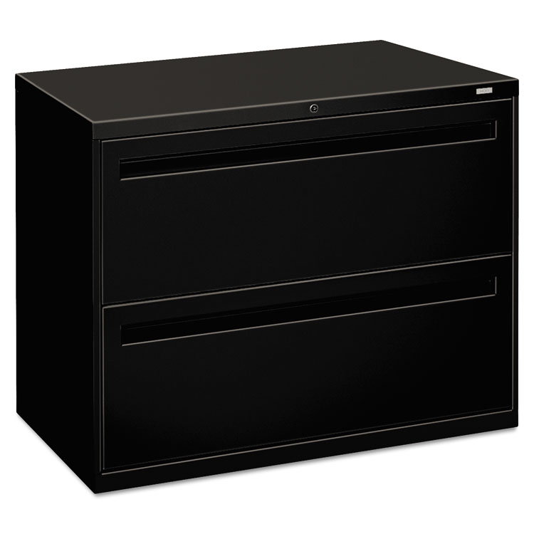 Picture of 700 Series Two-Drawer Lateral File, 36w x 19-1/4d, Black
