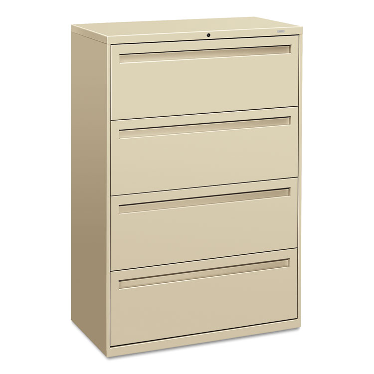 Picture of 700 Series Four-Drawer Lateral File, 36w x 19-1/4d, Putty
