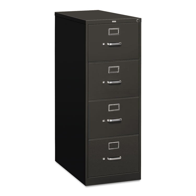 Picture of 310 Series Four-Drawer, Full-Suspension File, Legal, 26-1/2d, Charcoal