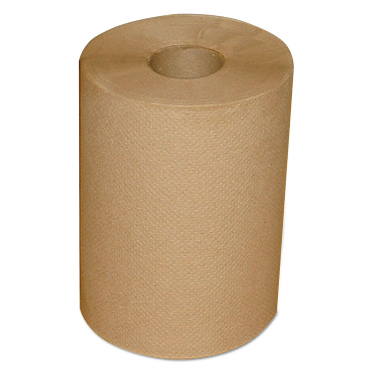 Picture of Hardwound Roll Towels, 7 7/8" X 300 Ft, Brown, 12/carton