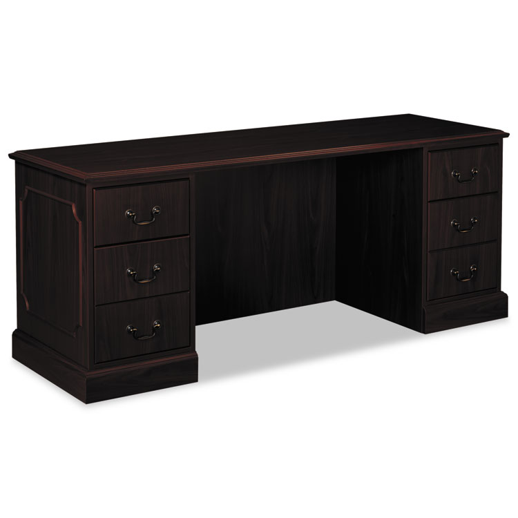 Picture of 94000 Series Kneespace Credenza, 72w x 24d x 29-1/2h, Mahogany