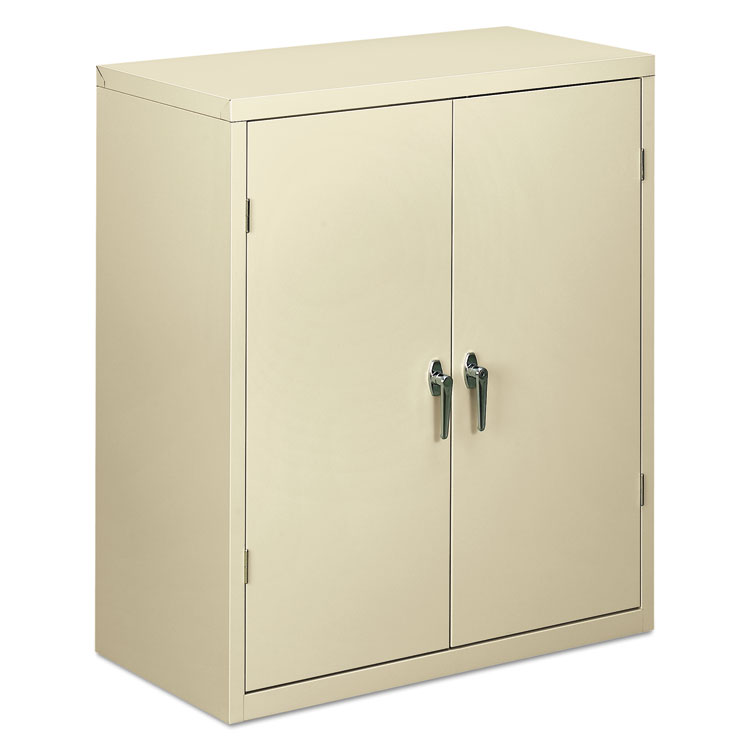 Picture of Assembled Storage Cabinet, 36w x 18-1/4d x 41-3/4h, Putty