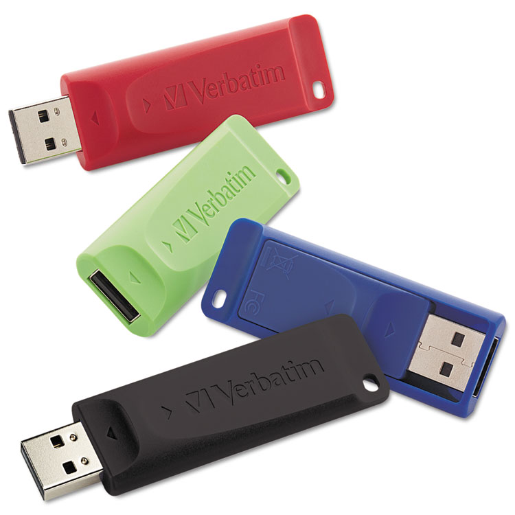Picture of Store 'n' Go Usb 2.0 Flash Drive, 16gb, 4/pack