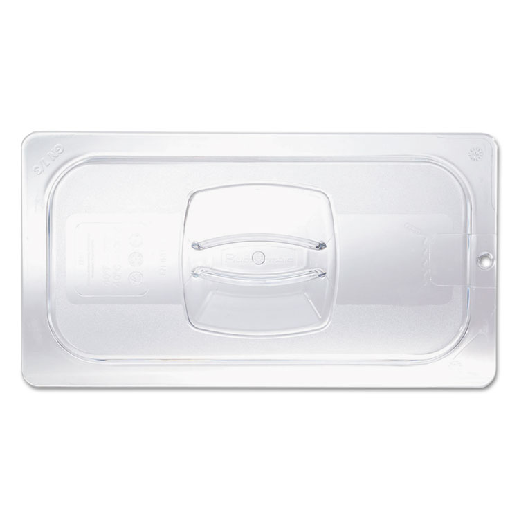 Rubbermaid Commercial ProSave Bin Replacement Lid and Scoop, For 3600-88  ProSave Bin, 12.13 x 29 x 1.9, Clear, Plastic (9F77)