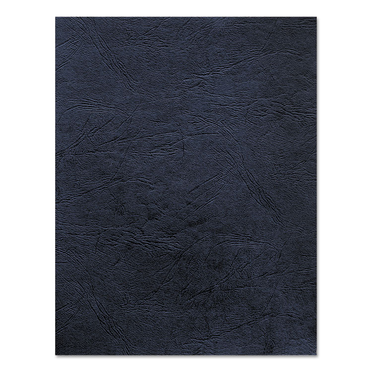 Picture of Classic Grain Texture Binding System Covers, 11 x 8-1/2, Navy, 50/Pack