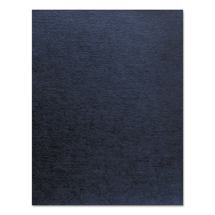 Picture of Linen Texture Binding System Covers, 11 x 8-1/2, Navy, 200/Pack