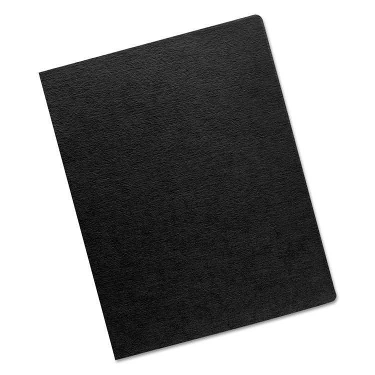 Picture of Linen Texture Binding System Covers, 11-1/4 x 8-3/4, Black, 200/Pack