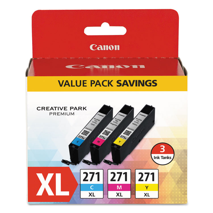 Picture of 0337c005 (cli-271xl) High-Yield Ink, Cyan/magenta/yellow