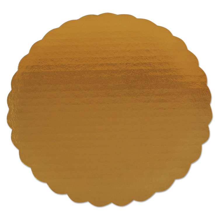 Picture of Cake Pad, Gold, 9" Diameter, Mylar, 200/carton