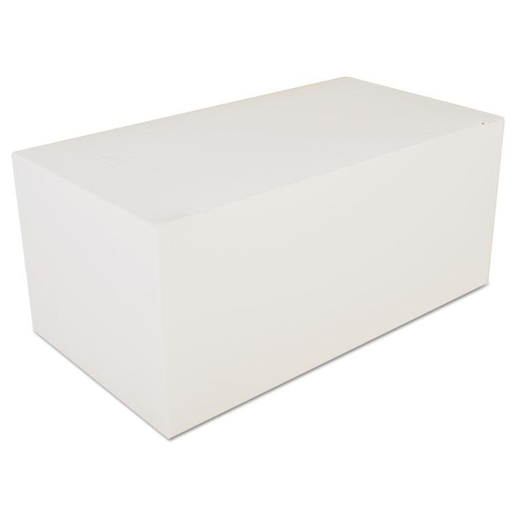 Picture of Carryout Tuck Top Boxes, White, 9 X 5 X 4, Paperboard, 250/carton