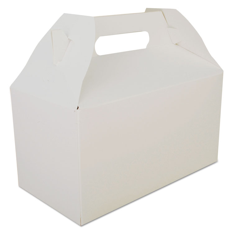 Picture of Carryout Barn Boxes, 9 1/2 X 5 X 5, White, 125/carton