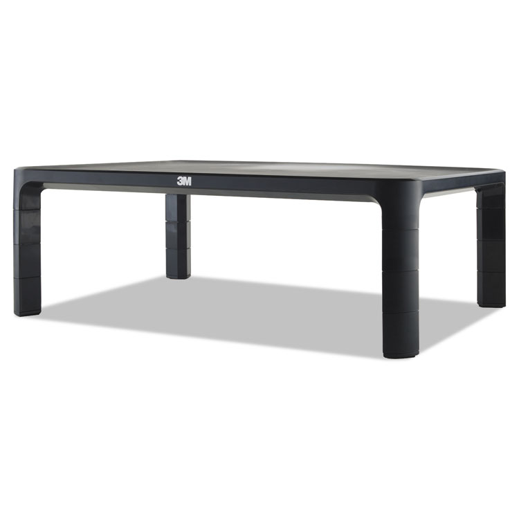 Picture of Adjustable Monitor Stand, 16 X 12 X 1 3/4 To 5 1/2, Black