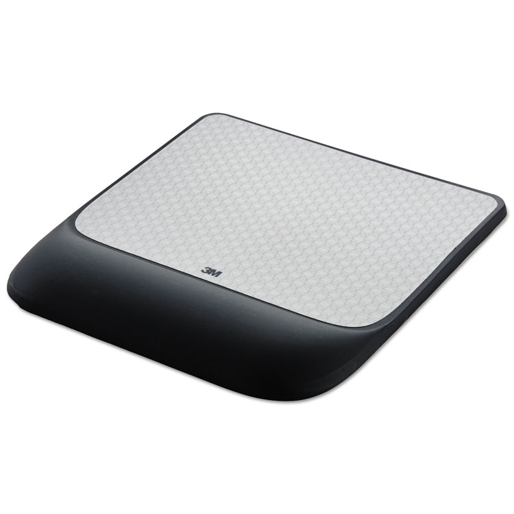 Picture of Mouse Pad W/precise Mousing Surface W/gel Wrist Rest, 8 1/2x 9x 3/4, Solid Color