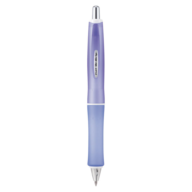 Picture of DR. GRIP FROSTED ADVANCED INK RETRACTABLE BALLPOINT, PURPLE BRL, BLACK INK, 1MM
