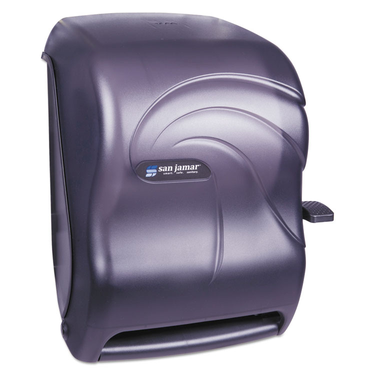 Picture of Lever Roll Towel Dispenser, Oceans, Black Pearl, 12 15/16 x 9 1/4 x 16 1/2