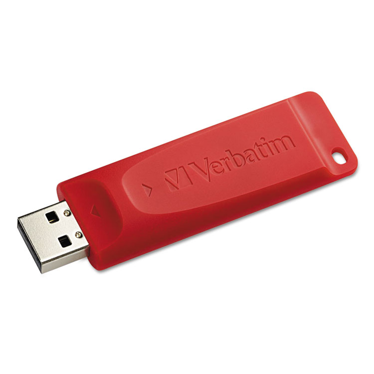Picture of Store 'n' Go USB 2.0 Flash Drive, 4GB, Red