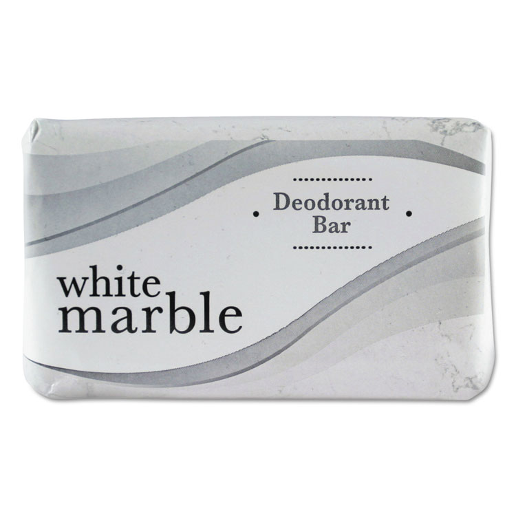 Picture of Individually Wrapped Deodorant Bar Soap, White, 2.5oz Bar, 200/Carton