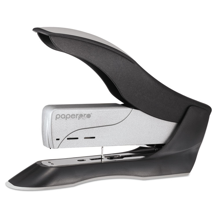 Picture of inHANCE + Stapler, 100-Sheet Capacity, Black/Silver