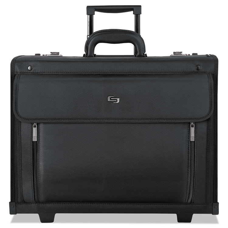 Picture of Classic Rolling Catalog Case, 16", 18" x 8" x 14", Black