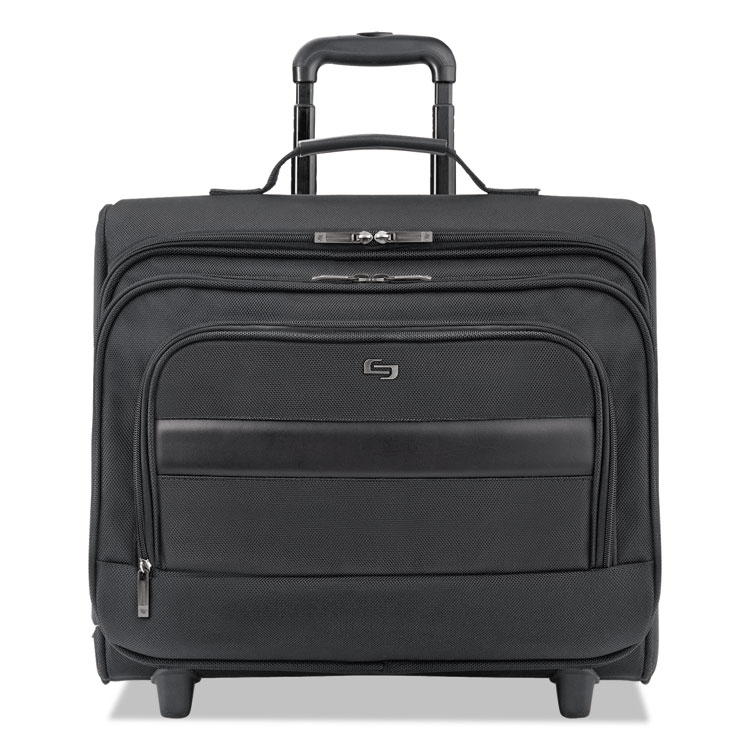 Picture of Classic Rolling Overnighter Case, 15.6", 16 7/50" x 6 69/100" x 13 39/50", Black