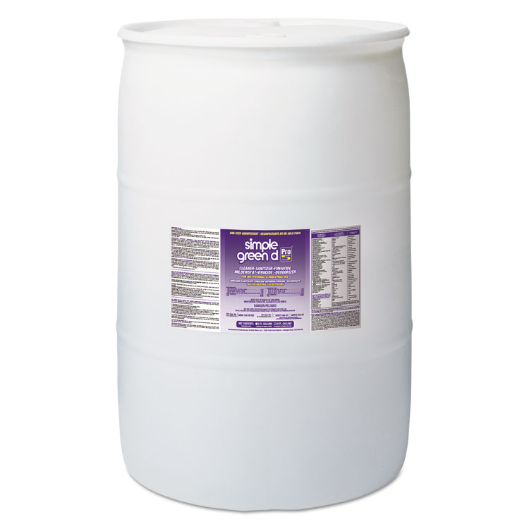 Picture of D Pro 5 Disinfectant, Unscented, 55 Gal Drum