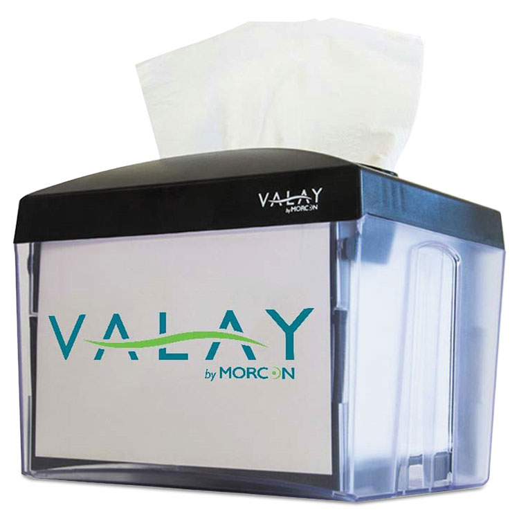 Picture of Valay Nap Interfolded Napkin Dispenser, 6.14 X 8 X 6 1/2, Black