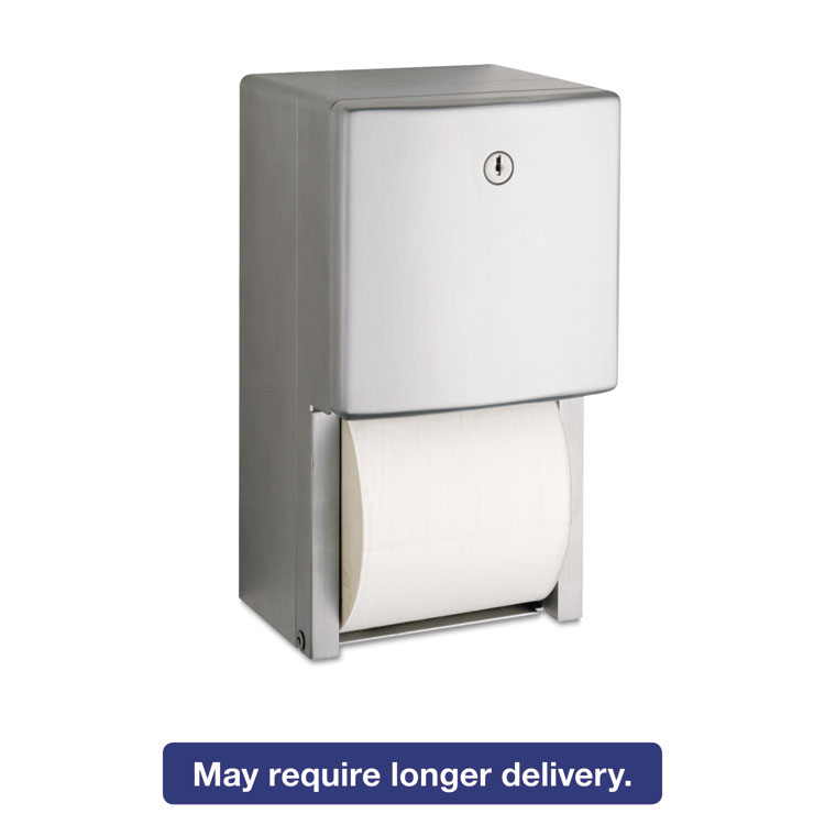Picture of ConturaSeries Two-Roll Tissue Dispenser, 6 1/16" x 5 15/16" x 11"
