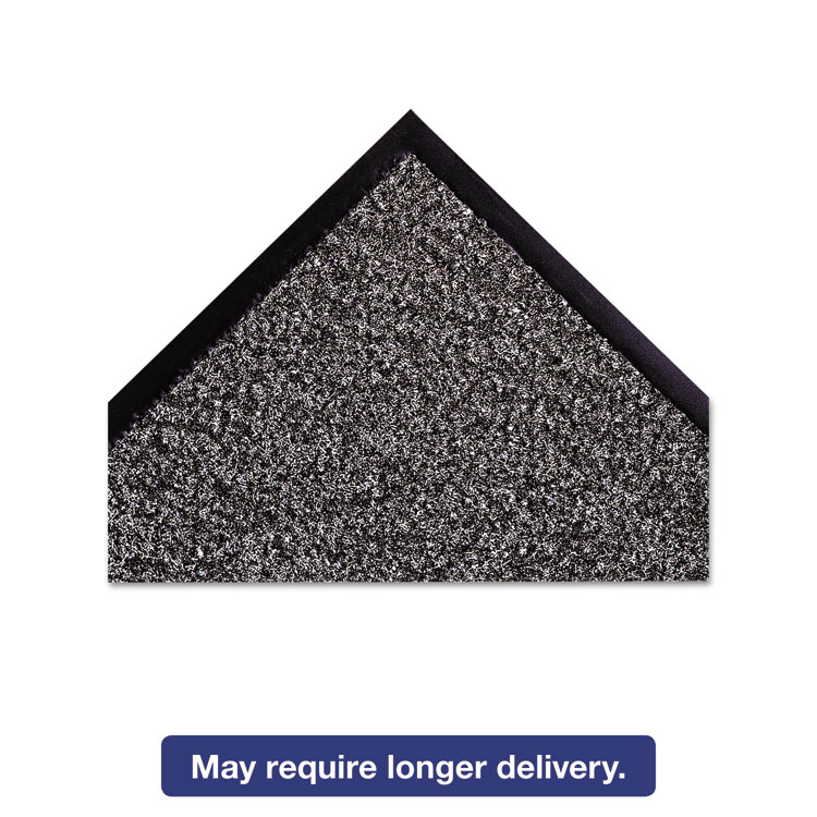 Picture of Dust-Star Microfiber Wiper Mat, 36" x 120", Charcoal