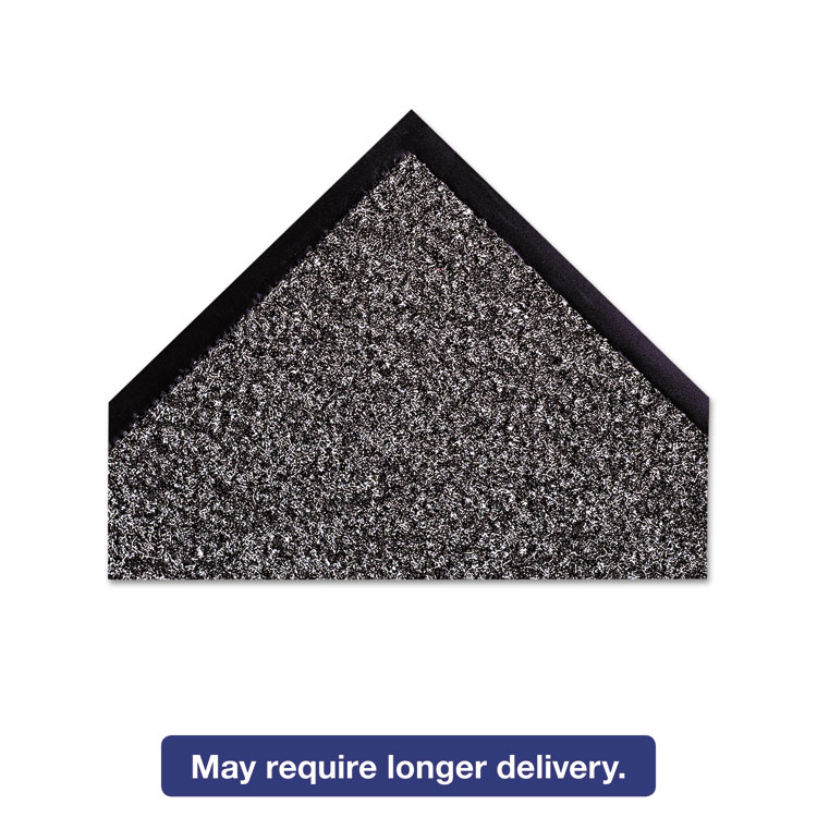 Picture of Dust-Star Microfiber Wiper Mat, 48" x 72", Charcoal