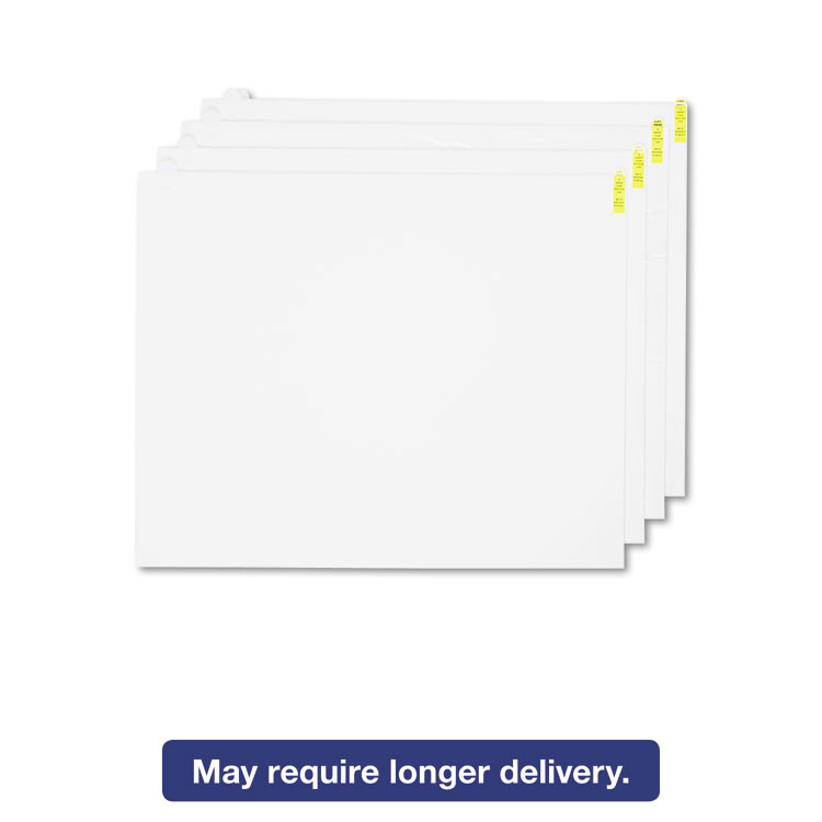 Picture of Walk-N-Clean Mat 60-Sheet Refill Pad, 30w x 24h, 4/Carton, White