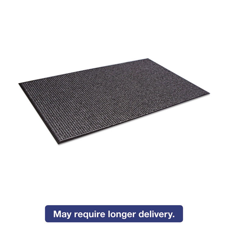 Picture of Oxford Wiper Mat, 48 x 72, Black/Gray