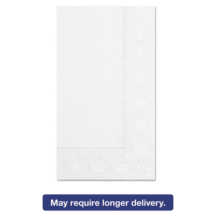 Picture of Dinner Napkins, 2-Ply, 15 x 17, White, 1000/Carton