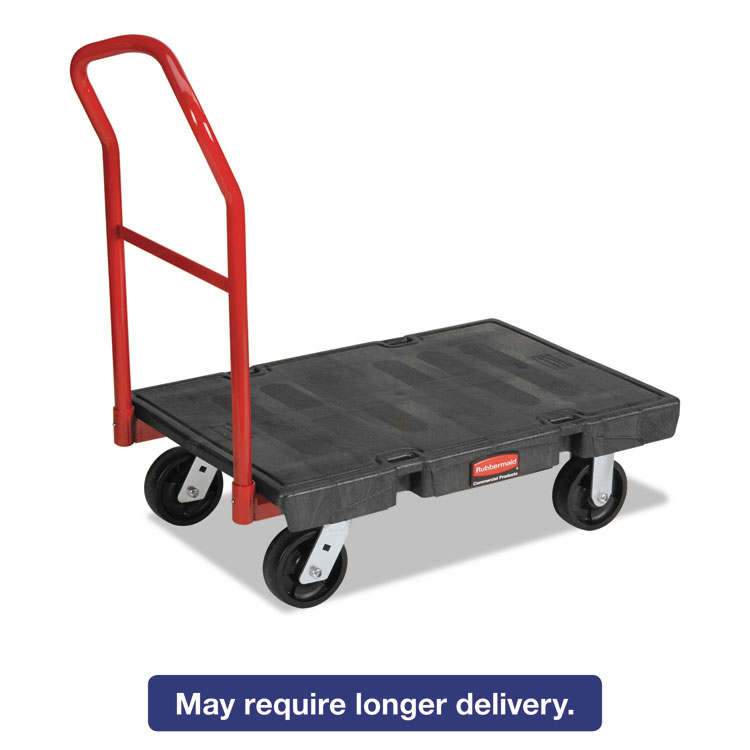 Picture of Platform Truck, 1000-lb Cap, 24w x 36d x 7h, Black