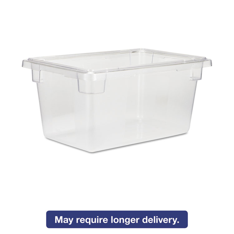 Picture of Food/Tote Boxes, 5gal, 12w x 18d x 9h, Clear