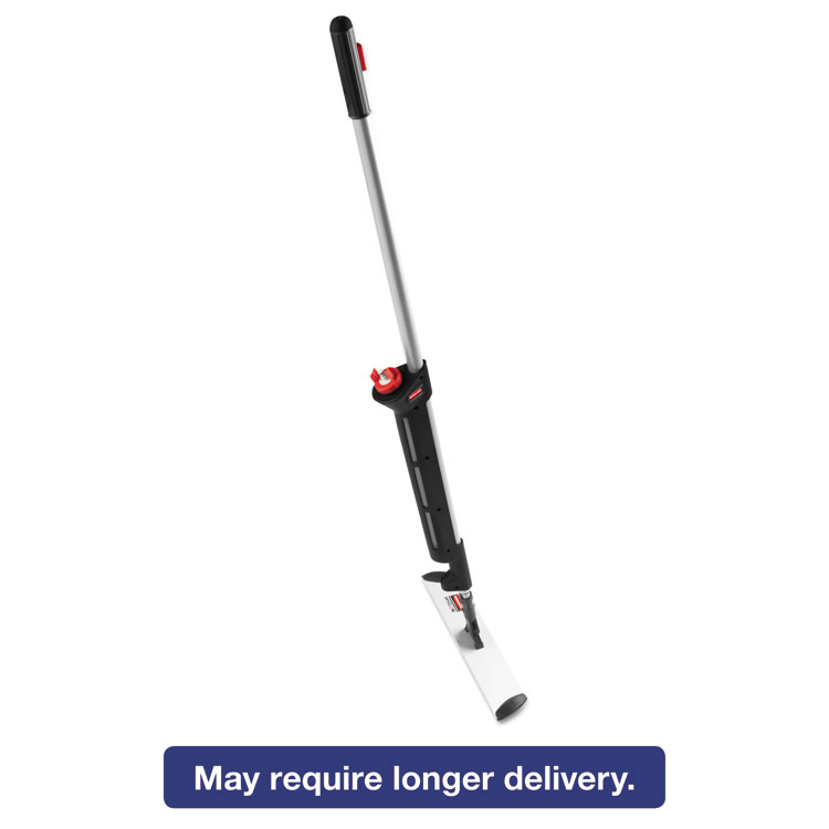 Picture of Rubbermaid®  Pulse Executive Spray Mop System, Black/Silver Handle, 55.4" (RCP1863884)