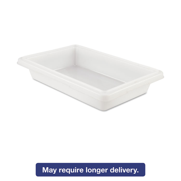 Picture of Food/Tote Boxes, 2gal, 18w x 12d x 3 1/2h, White