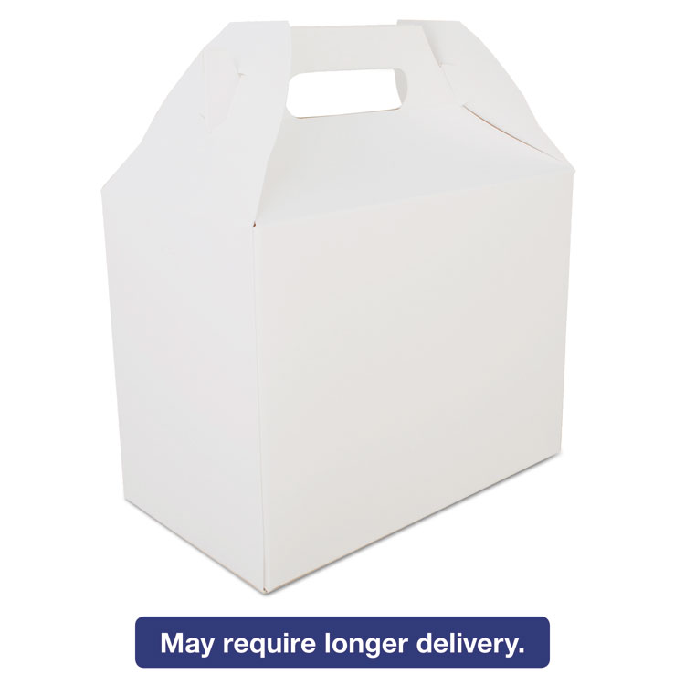 Picture of Carryout Barn Boxes, 8 7/8 x 5 x 6 3/4, White, 150/Carton