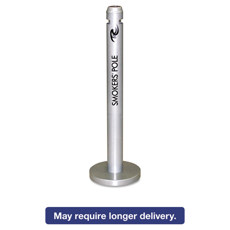 Picture of Smoker's Pole, Round, Steel, Silver
