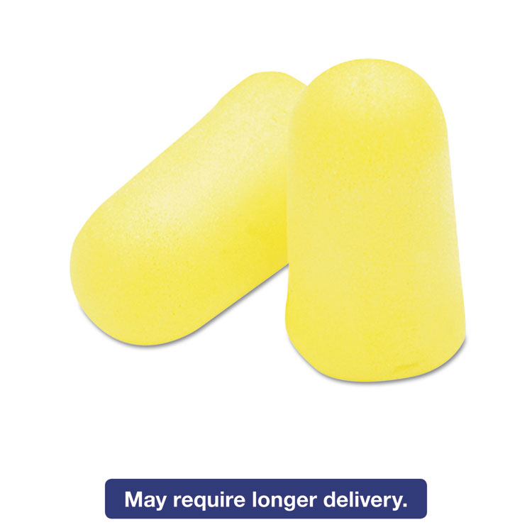 Picture of E·A·R TaperFit 2 Self-Adjusting Earplugs, Uncorded, Foam, Yellow, 200 Pairs