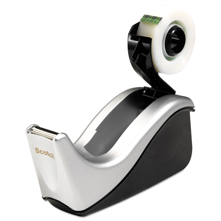 MMMC60ST Scotch® C60ST Value Desktop Tape Dispenser, Attached 1