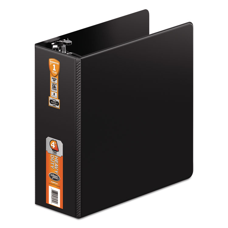 Heavy-Duty D-Ring Binder w/Extra-Durable Hinge, 1