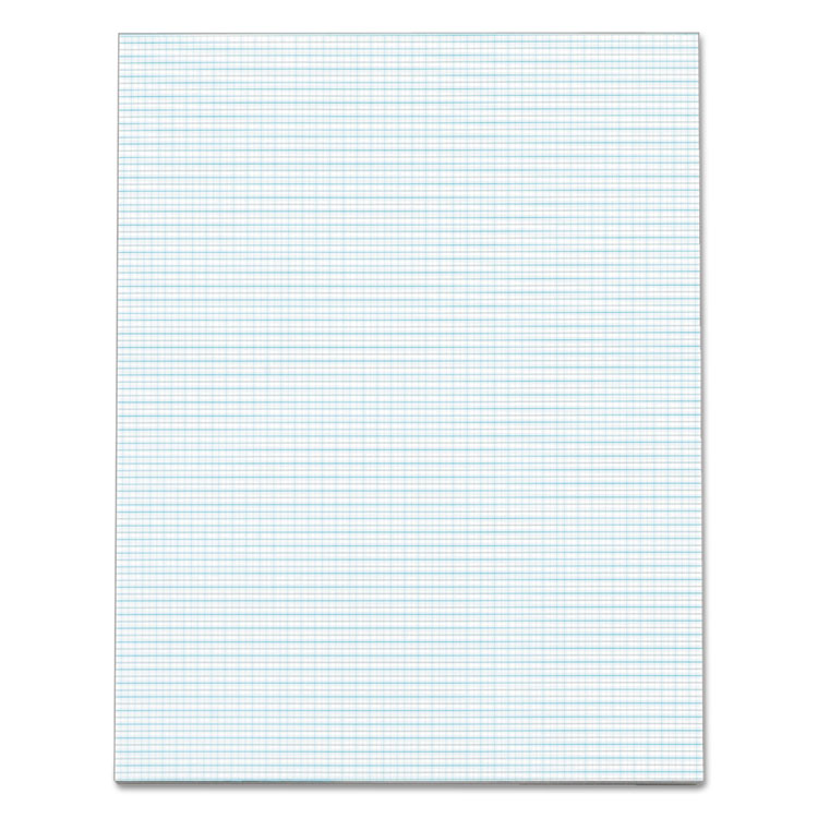 Picture of Quadrille Pads, 10 Squares/Inch, 8 1/2 x 11, White, 50 Sheets