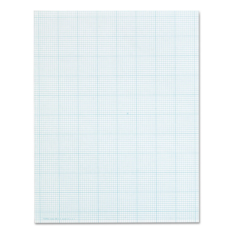 Picture of Cross Section Pads w/10 Squares, 8 1/2 x 11, White, 50 Sheets